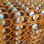 5KN 10KN Straight Cable Roller Steel Frame Cable Roller Straight