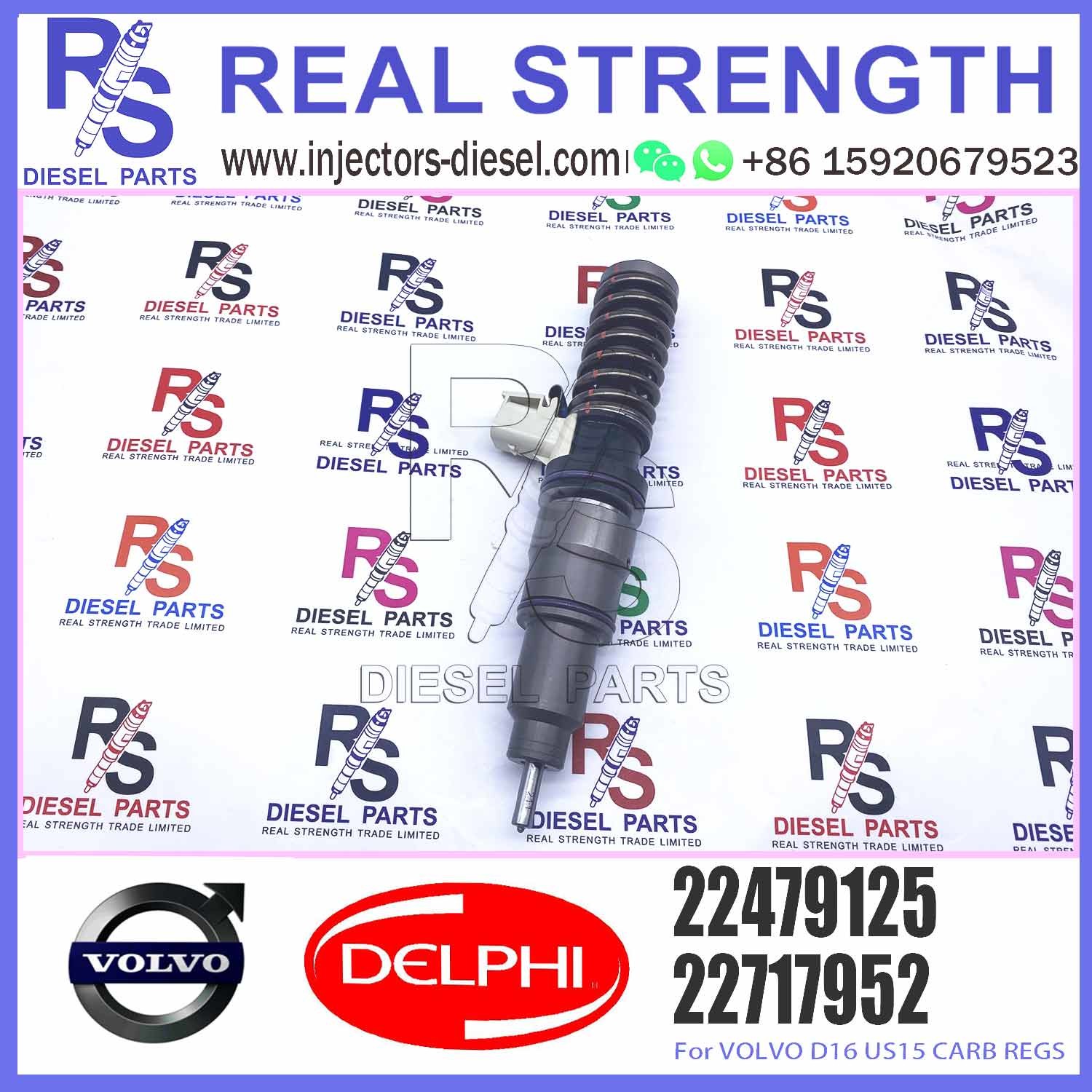 New Common Rail Diesel Fuel Injector 22717952 BEBE5L17001 22479125 for Engine Parts