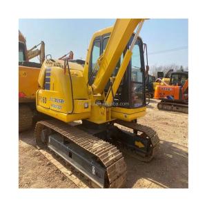 Wholesale Komatsu PC60 hydraulic crawler excavator 6 ton high quality second hand excavator Japan origin cheap price Komatsu Excavator from china suppliers