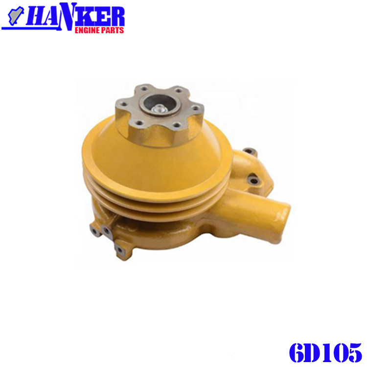 Excavator Komatsu Diesel Spare Parts PC200-1 6D105 6136-61-1102 Water Pump With High Quality