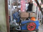 LDPE / HDPE Double Head Film Blowing Machine Used For Double Color plastic bags