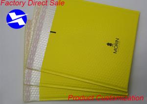 Wholesale Yellow Polyethylene Shipping Bags , 9.5&quot;X14&quot; Inches Custom Bubble Mailers from china suppliers