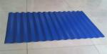 Industrial Metal Roof Panel Machine , Blue Color Roofing Sheet Forming Machine