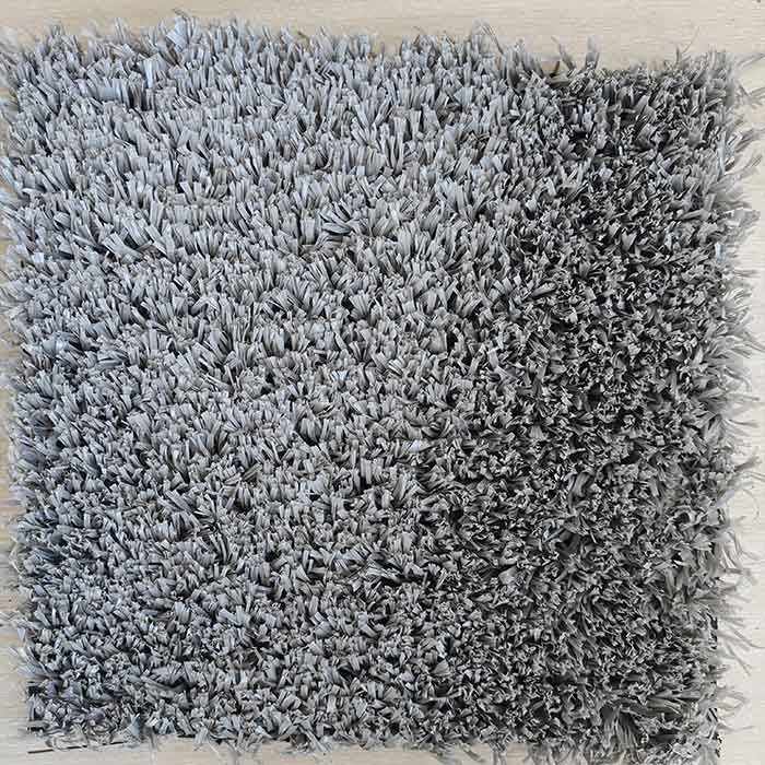Grey Color Tennis Artificial Turf Multi Functional Application 25mm Customized Used For Sports Field