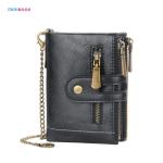 Minibook Fashion Men's Credit Card Coin Bag Short Wallet with Customized Logo