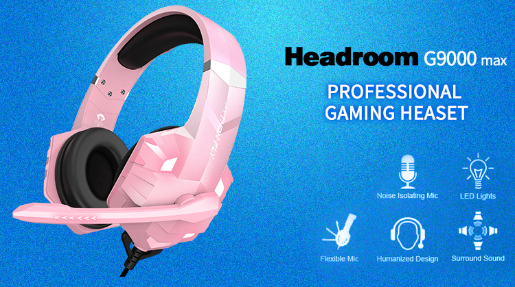 Computer Auriculares Auricular Wired Gamer Headphone USB Headset AAC Codecs