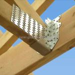 Single-side Bracket Wood Connector Angle Joist Hanger Steel Roof Truss Nail