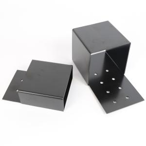 Wholesale Black Powder Coated Pergola Brackets for Walls from china suppliers