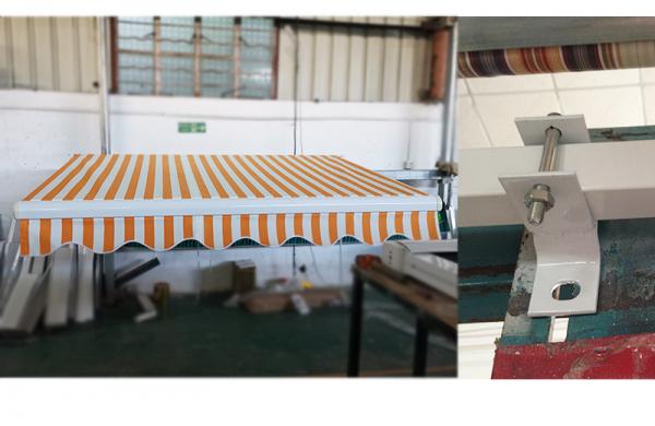 High quality aluminum awning ceiling bracket, Awning installation code, awning accessories