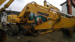 Used komatsu pc210-7 road roller
