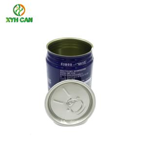 Wholesale 0.22mm Thickness Food Grade Tin Boxes for 300ML Beverage Drinks CMYK Removed Lid from china suppliers