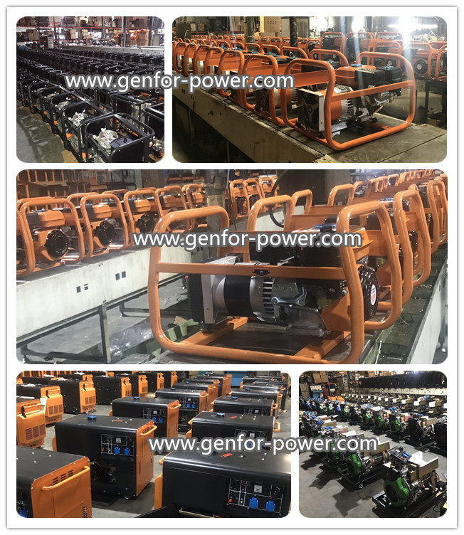 2KW3KW AC Brush Selft-Exciting Dynamo High Output Alternator DC8.0A 12V