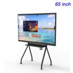 Dual OS 65 Inch Digital Board 4K 65in Finger Touch Interactive Whiteboard
