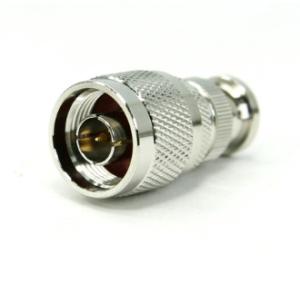 Wholesale Straight N Male To BNC Female Adapter With Copper Pin / Zinc Alloy Body from china suppliers