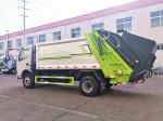 Dongfeng 8m3 Garbage Compactor Truck Rubbish Bin Collection Dump Truck For Waste