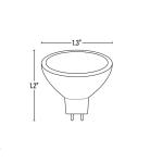 Non Flickering 12v 20w Halogen Bulb , Halogen Light Bulbs 2700K