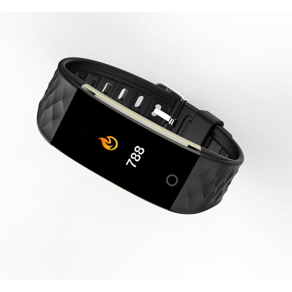 0.96'' OLED Smart Watch Blood Pressure Heart Rate Monitor Bracelet Wristband For