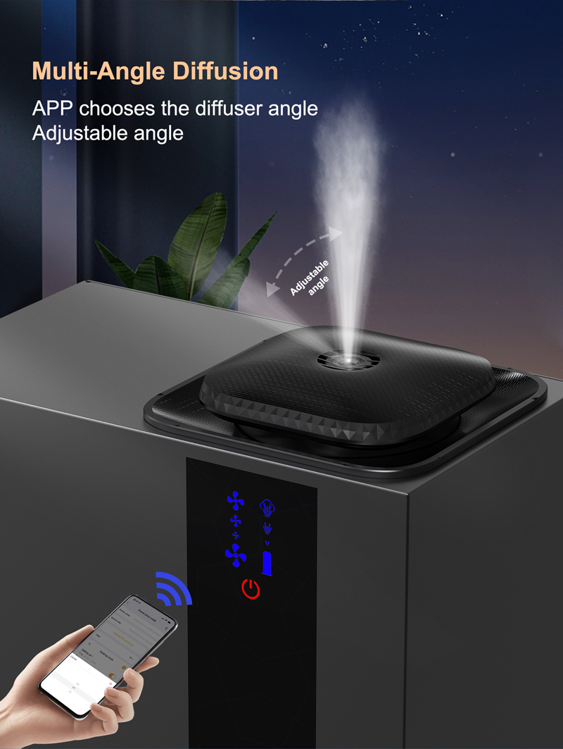Hotel Lobby Luxury Scent Diffuser HVAC Aroma Scent Fragrance Machine