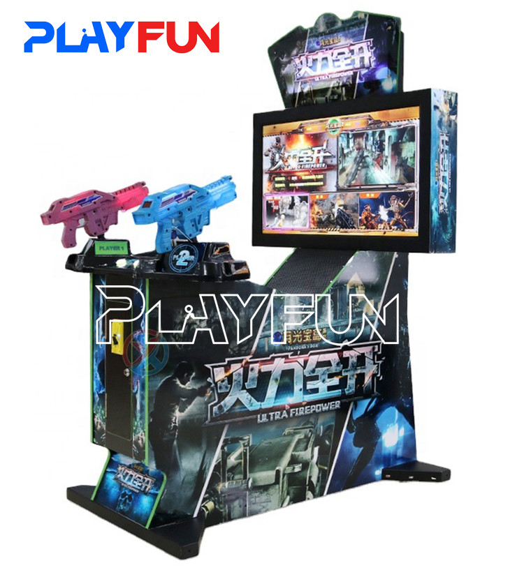 Playfun Arcade video shooting game Alien Simulator game machine shooting