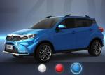 Red Economic Electric Cars , 100km/H Lithium Battery 350km Mini Electric Vehicle