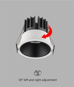 Wholesale 3W Anti Glare Spotlights 0-10V Dimming with Aluminum Material from china suppliers