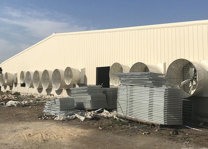 Wall Mounted 1.5kw Ventilation Exhaust Fan Temperature Cooling
