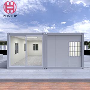 Wholesale Zontop Modern Living Portable 20 Ft 40ft Modern Cabin High Quality Movable Steel Structure Prefabricated Houses from china suppliers