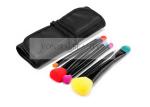 Dual End Promotional Makeup Brush Gift Set Vegan Taklon With Brush Case