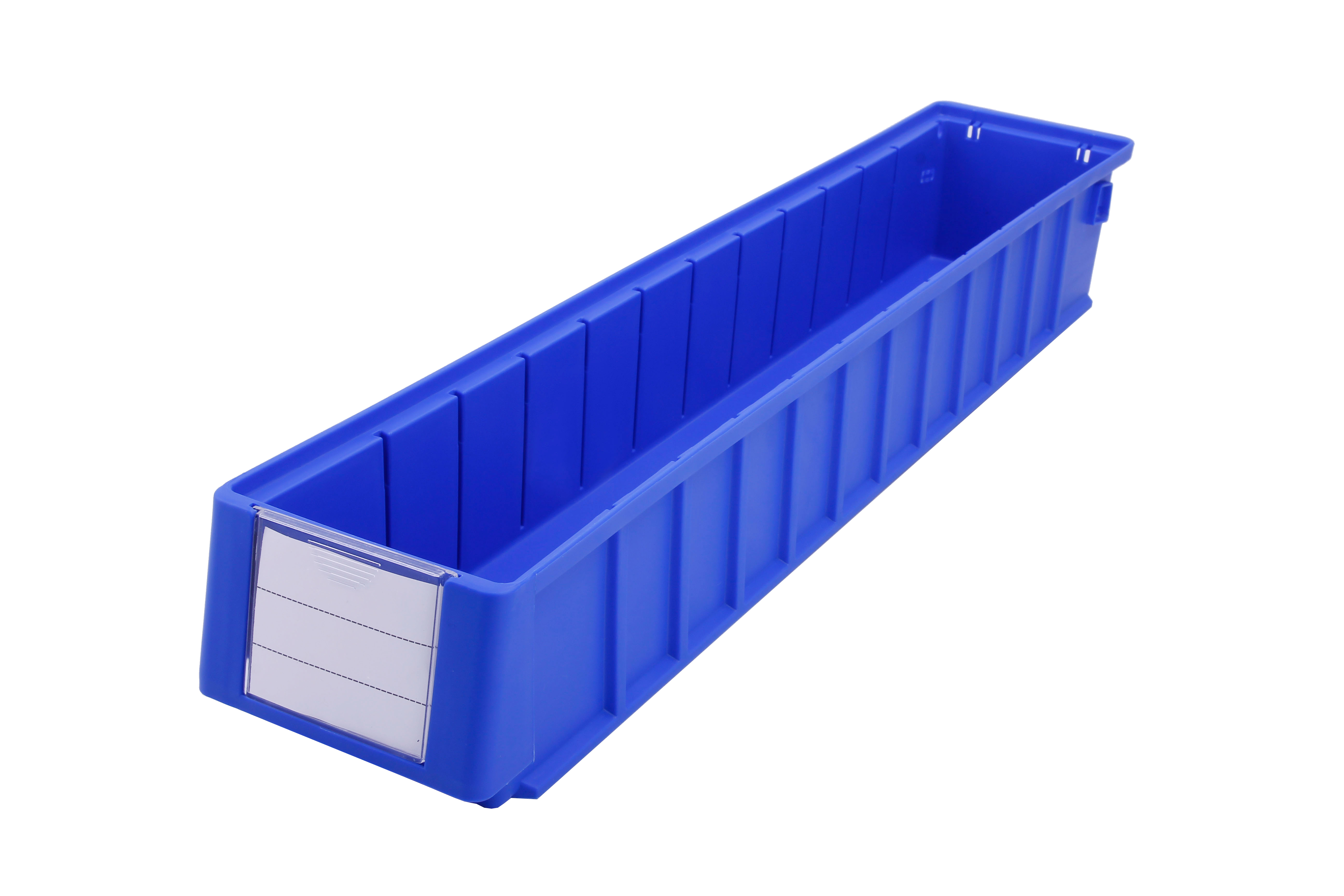 Office Plastic Shelf Bin with Optional Divider Customized Logo Industrial Stacking Box