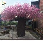 UVG huge fake cherry blossom trees in fiberglass trunk for photography backdrop