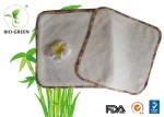 Organic Thin Hygiene Washable Baby Wipes , Square Baby Boo Bamboo Wipes