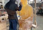 Ornamental Traditional Carving Buddha Liu Li Glass Art