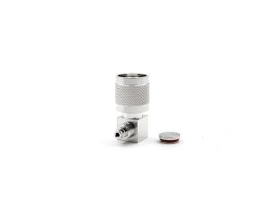 Wholesale RPTNC Male right angel connector for RG179 cable from china suppliers