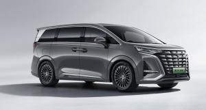 Wholesale 7 Seaters Middle Large Size MPV Electric Car Denza Tengshi D9 Long Range 600km from china suppliers