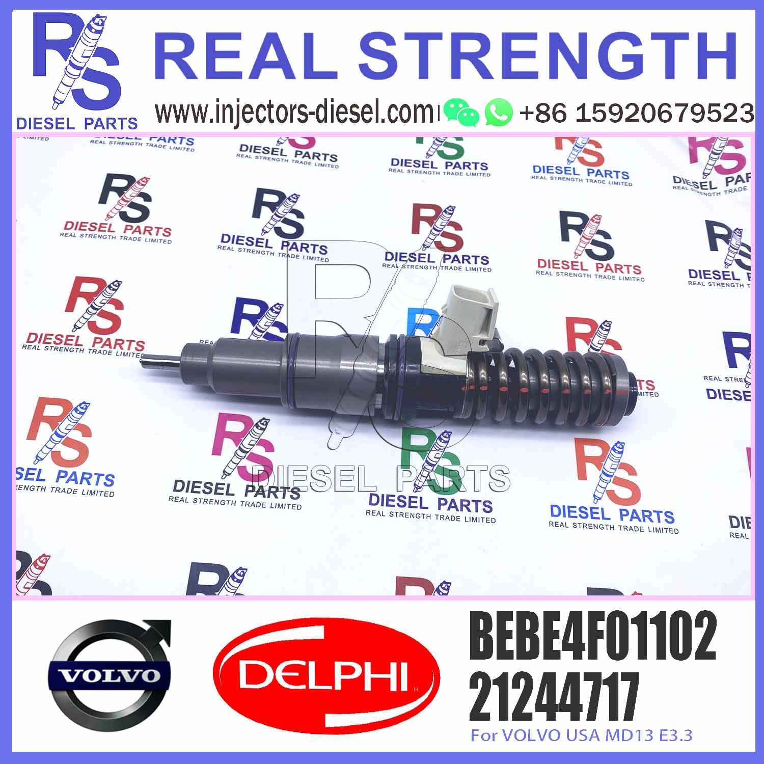 High Quality Diesel Electronic Unit Injector BEBE4F01102 For V-O-L-V 20977565