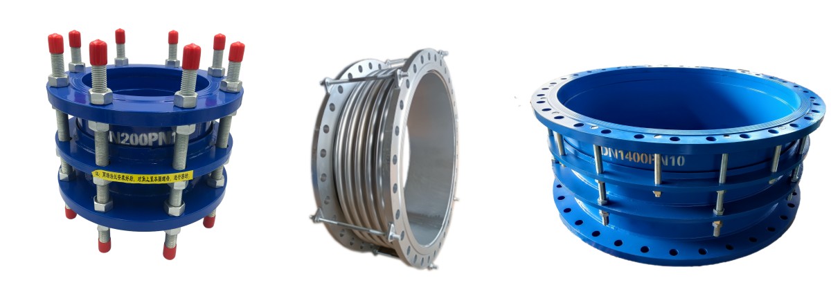 Pn16 Dn300 Flexible Rubber Expansion Joint Stainless Steel Flange 1 inch 2 inch 3 inch