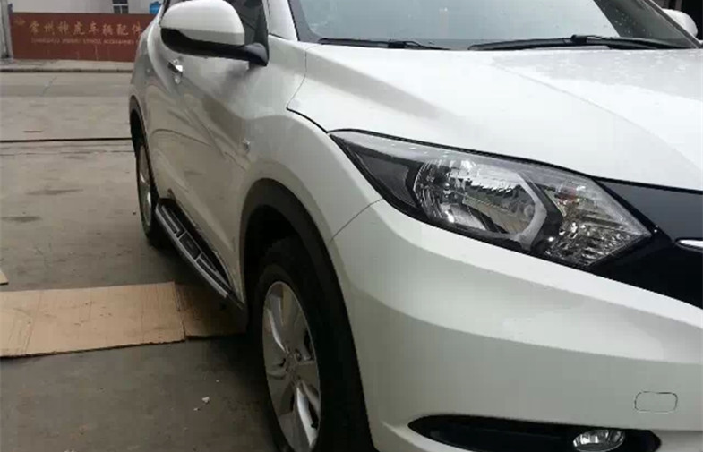 VEZEL LOGO OEM Type Side Step For HONDA HR - V VEZEL 2014 2015 2016 Running Boards