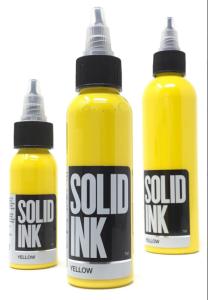 Wholesale 120ML 260ML Bright Yellow Tattoo Ink Non Toxic Organic Tattoo Pigment from china suppliers