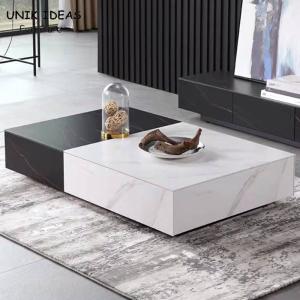 Wholesale American Style Luxury Center Table 130*80*26 Cm Wrought Iron Marble from china suppliers