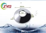 Single Hole Kitchen Sink Faucet Hole Cover Deck Plate SS Metal / Plastic Body