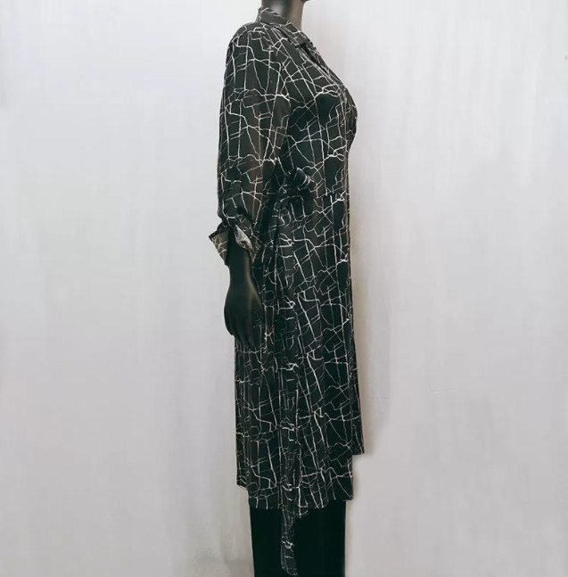 32S 100 Lyocell Tencel Stretch Twill Carded Ladies Cool Trench Coat
