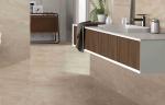 Grey Marble Effect Ceramic Wall Tiles 400*800mm Size Interior Glazed