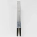 40x80mm Aluminum Metal Ceiling U Shape Acoustic Ceiling Baffle