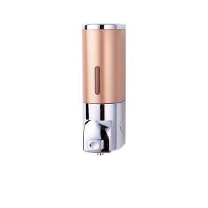 Wholesale ABS Hotel Shower Soap Dispenser , Facial Cleanser Gold Soap Dispenser Wall Mounted from china suppliers