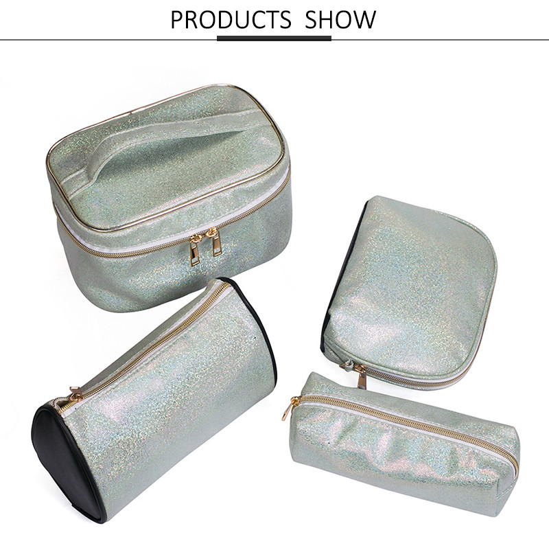 Travel Makeup Bag Organizer Beauty Packaging Vanity Leather Wash Bag