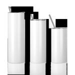 20 Oz Double Wall Stainless Steel Insulated Coffee Tumbler With Lids