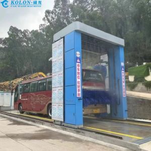 Advanced 50Hz Frequency Automatic Bus Wash Machine roll over