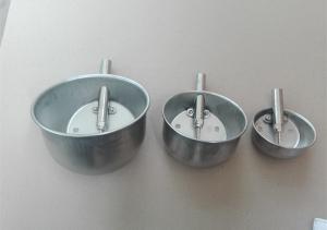 Wholesale Gray Color Cow / Pig Water Bowl Different Size SS304 Materials High Strength from china suppliers