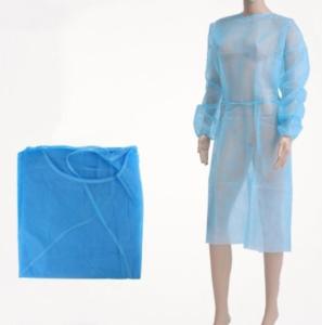 Wholesale Antibacterial Disposable Plastic Aprons Water Resistant With Waist Tie Closure from china suppliers