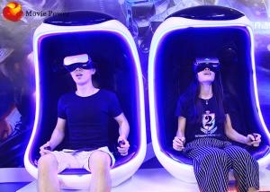 Wholesale Magic 9D VR Egg simulator Double Seats VR Roller Coaster Indoor entertainment from china suppliers